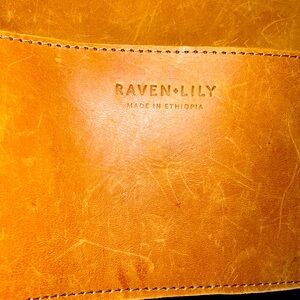 Raven + Lily leather bag